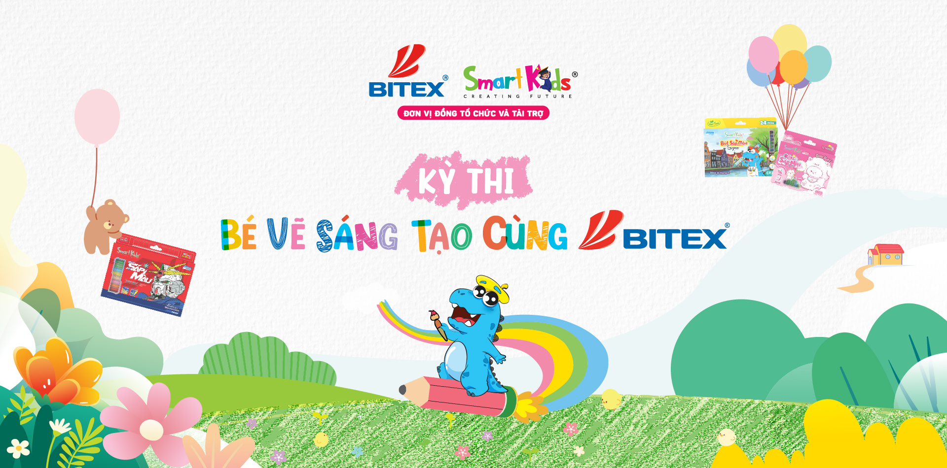 Về Kỳ thi Bé Vẽ Sáng Tạo Cùng BITEX