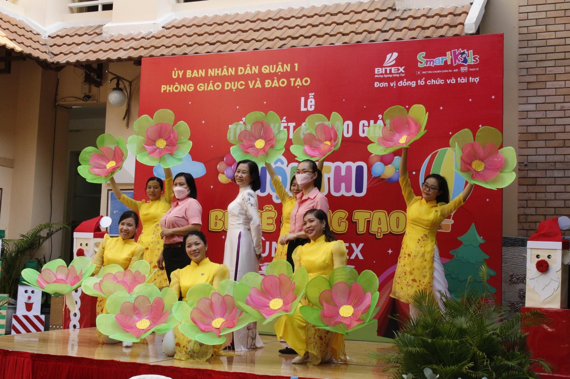 Trao giải kỳ thi “Bé vẽ sáng tạo cùng BITEX 2021' - Quận 1