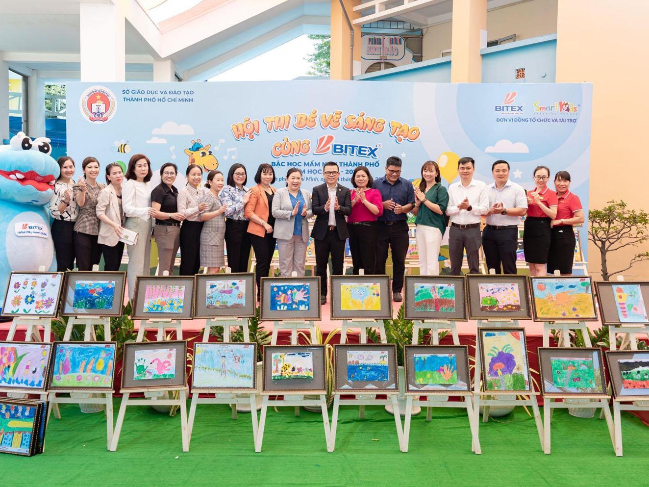 Kỳ thi "Bé Vẽ Sáng Tạo Cùng BITEX" năm học 2022 - 2023 cấp thành phố tại TP. HCM