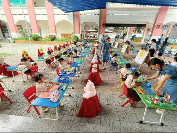 KỲ THI BÉ VẼ SÁNG TẠO CÙNG BITEX NĂM HỌC 2025 -2026 CHÍNH THỨC KHỞI ĐỘNG