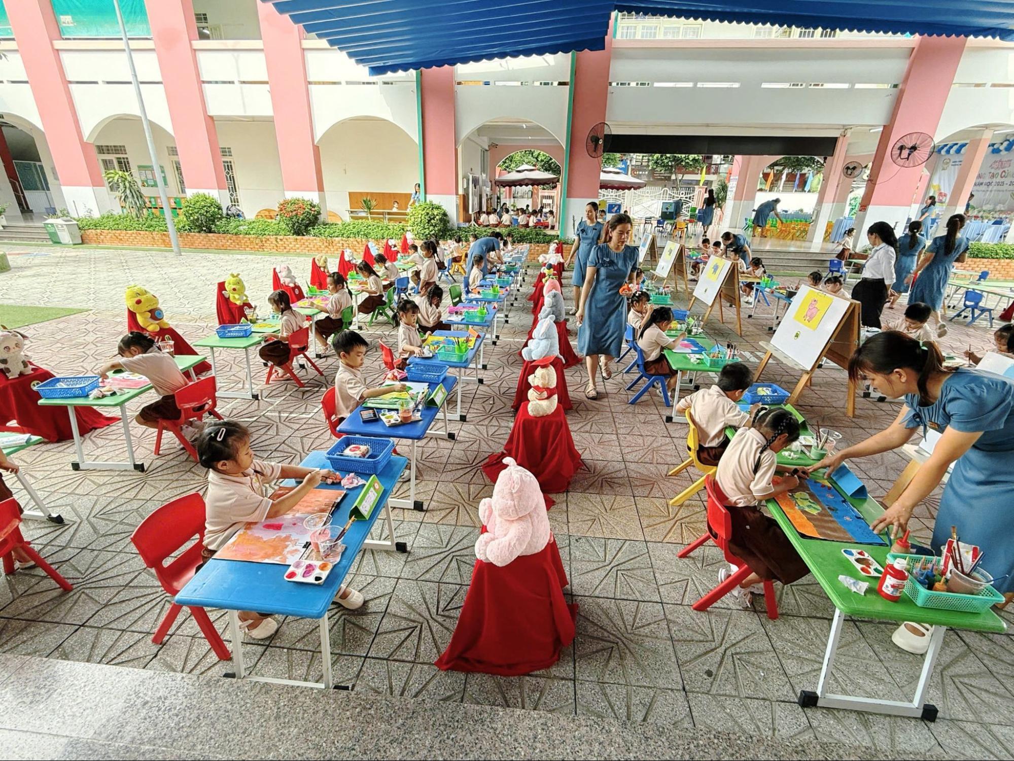 KỲ THI BÉ VẼ SÁNG TẠO CÙNG BITEX NĂM HỌC 2025 -2026 CHÍNH THỨC KHỞI ĐỘNG